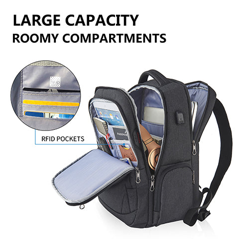 KROSER™ 17.3 Inch Large Travel Computer Backpack