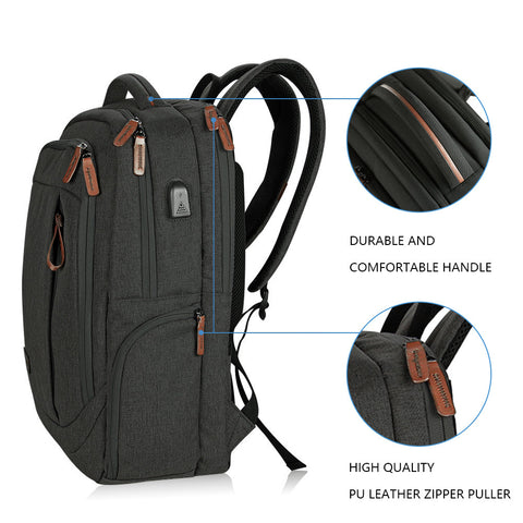 KROSER™ Laptop Backpack Large Fits up to 17.3 Inch Laptop.