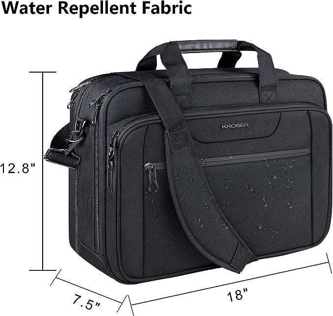 KROSER 17.3 Inch Expandable Laptop Case