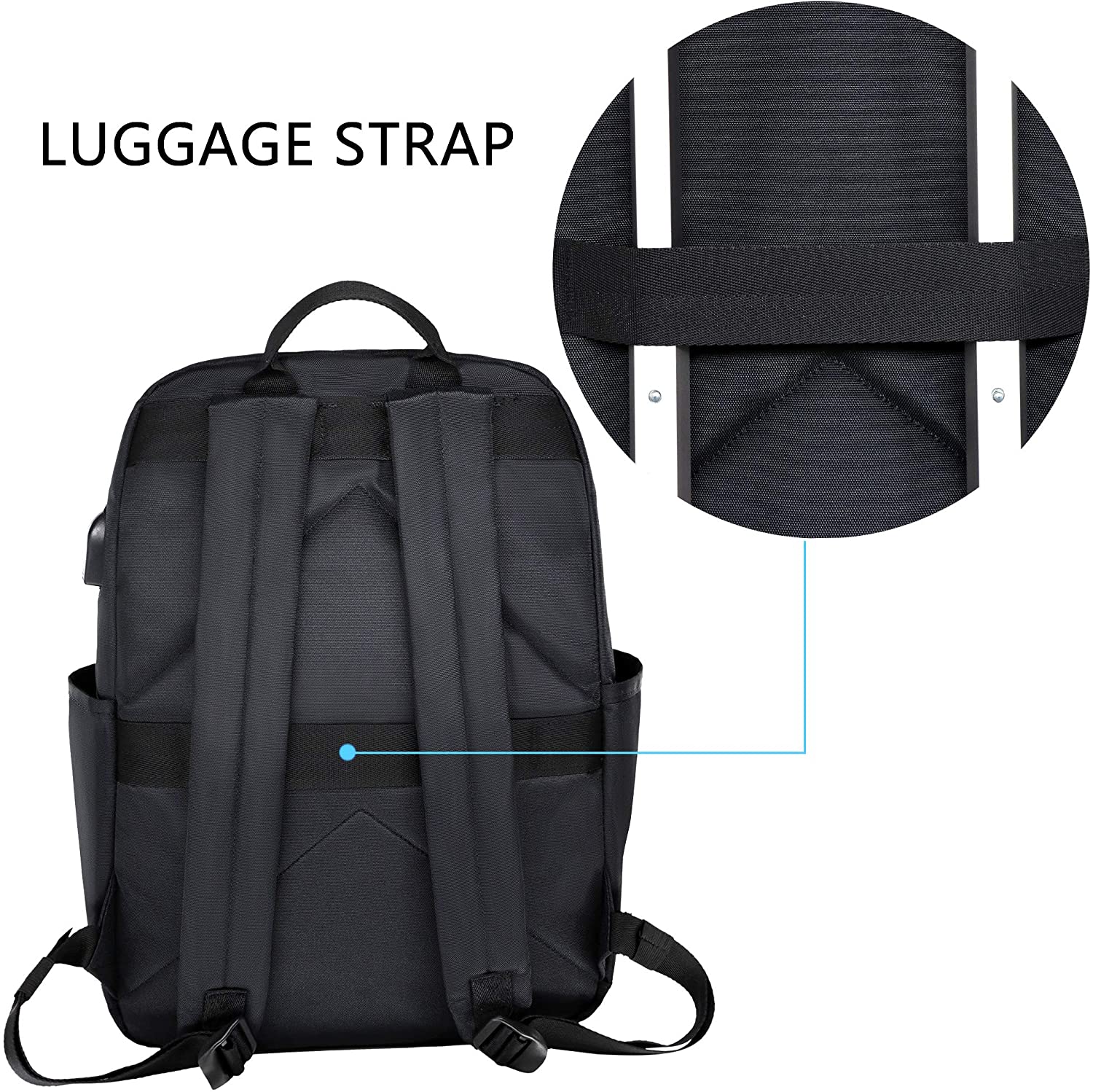 KROSER™ 15.6 Inch Nylon Computer Backpack